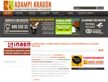 Tablet Screenshot of adampiaragon.org